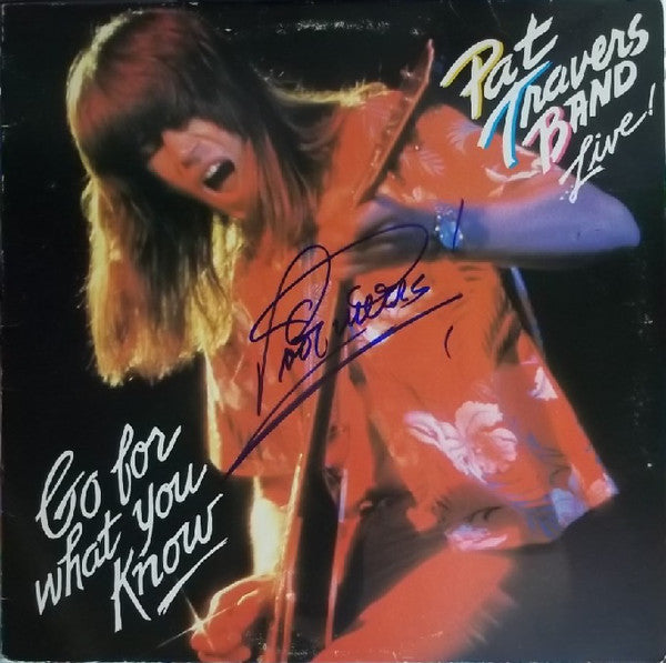 Pat Travers Band : ...Live! Go For What You Know (LP, Album, 72,)