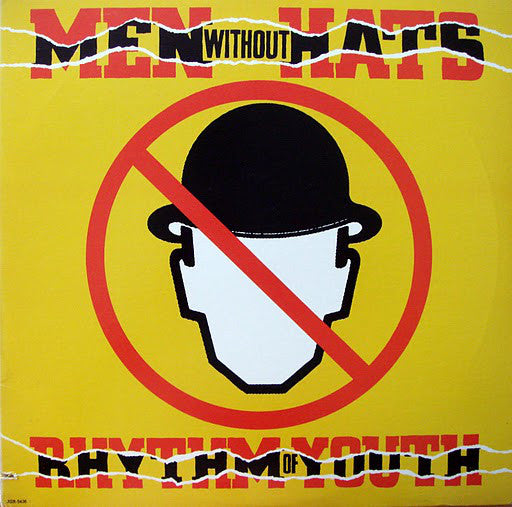 Men Without Hats : Rhythm Of Youth (LP, Album, RE, Pin)