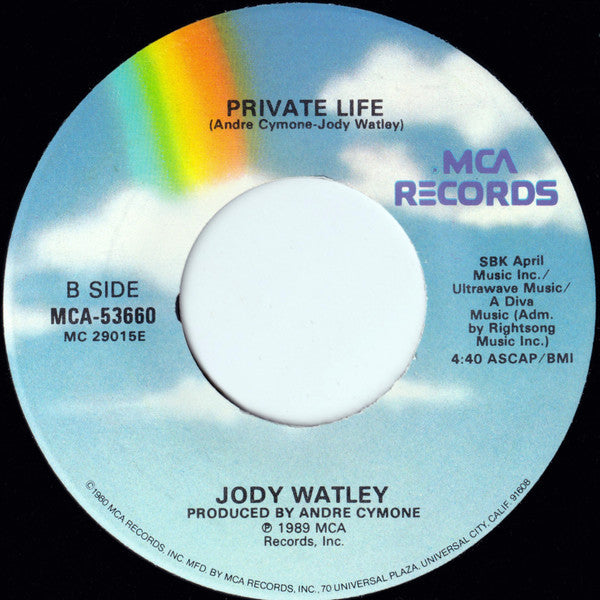 Jody Watley With Eric B. & Rakim : Friends (7", Single, Glo)