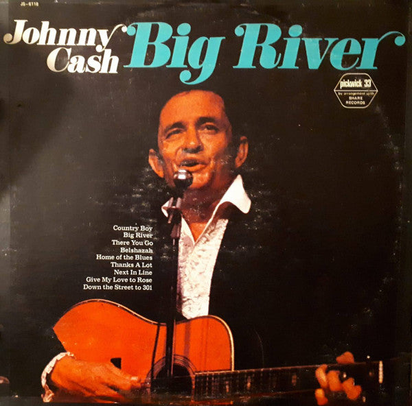 Johnny Cash : Big River (LP, Comp)