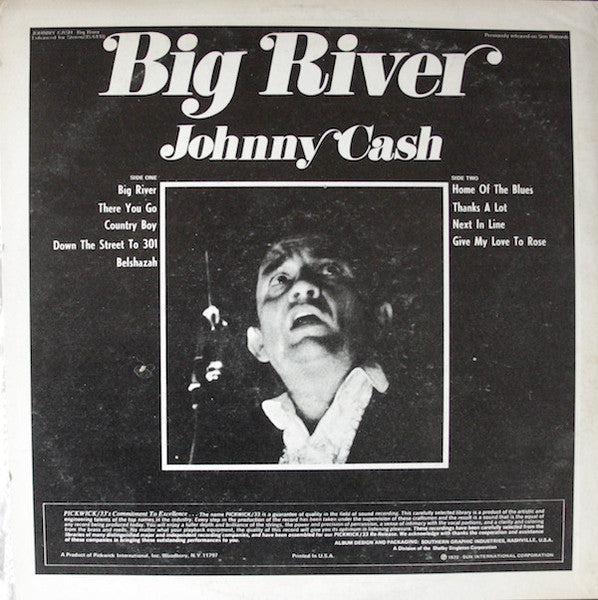 Johnny Cash : Big River (LP, Comp)