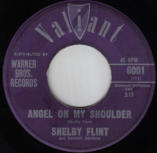 Shelby Flint : Angel On My Shoulder / Somebody (7")