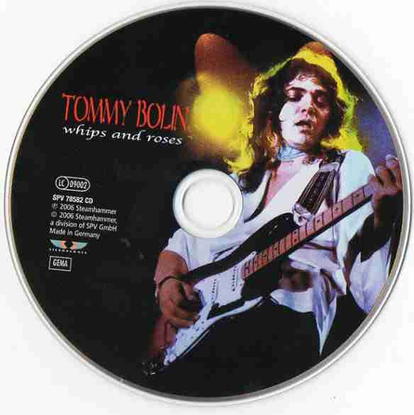 Tommy Bolin : Whips And Roses (CD, Album, Dig)