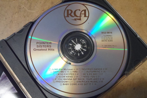 Pointer Sisters : Greatest Hits (CD, Comp)