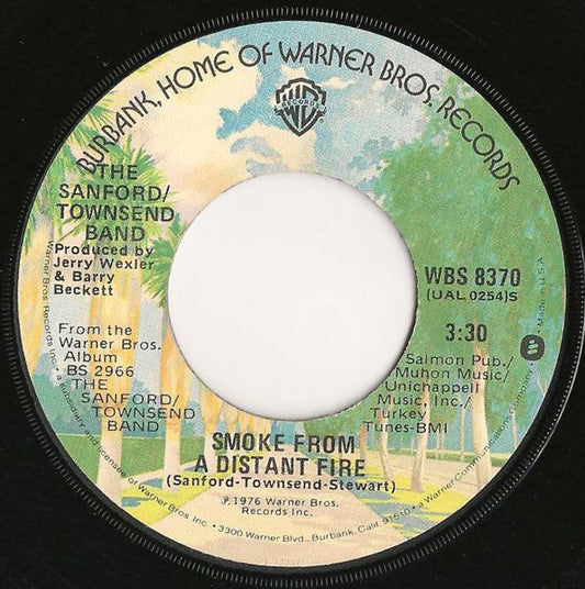 The Sanford/Townsend Band* : Smoke From A Distant Fire / Lou (7", Single, Jac)
