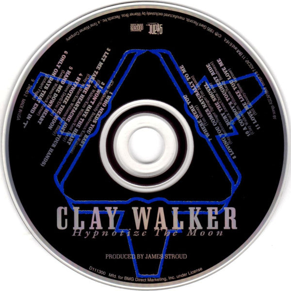 Clay Walker : Hypnotize The Moon (CD, Album, Club)