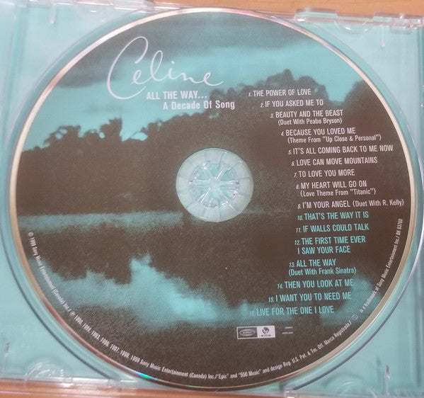 Céline Dion : All The Way... A Decade Of Song (CD, Comp, Club, RE)