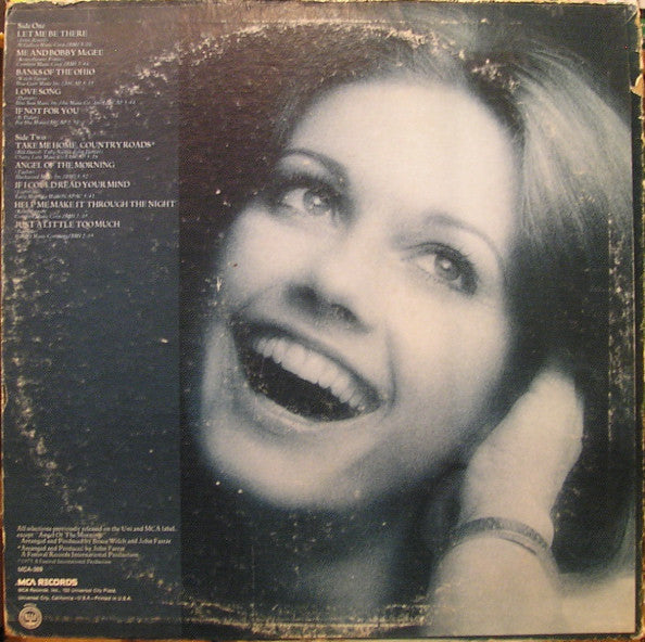 Olivia Newton-John : Let Me Be There (LP, Album, Glo)