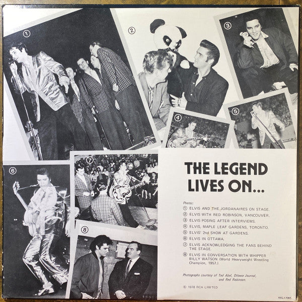 Elvis Presley : A Canadian Tribute (LP, Comp, Ind)