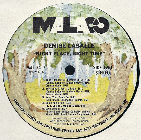 Denise LaSalle : Right Place, Right Time (LP, Album)