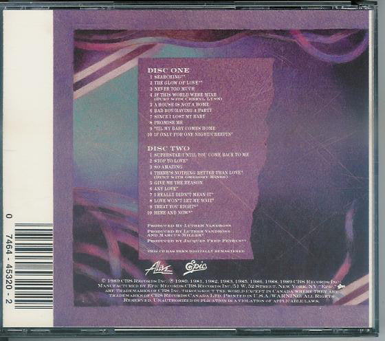 Luther Vandross : The Best Of Luther Vandross...The Best Of Love (2xCD, Comp, RM)