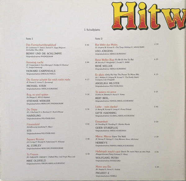 Various : Hitwirbel (2xLP, Comp)