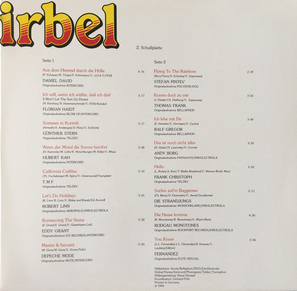 Various : Hitwirbel (2xLP, Comp)