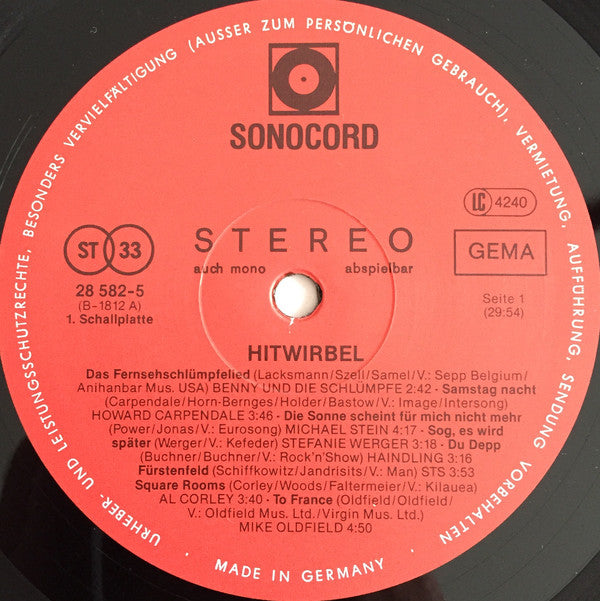 Various : Hitwirbel (2xLP, Comp)