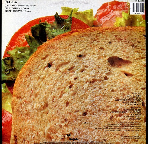 Robin Trower / Bill Lordan / Jack Bruce : B.L.T. (LP, Album, Ter)