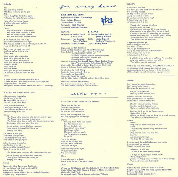 Dianne Reeves : For Every Heart (LP, Album)