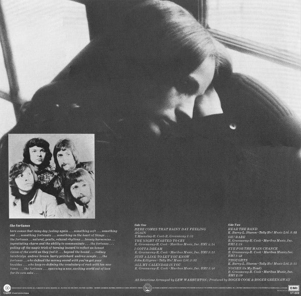 The Fortunes : Here Comes That Rainy Day Feeling Again (LP, Album, Jac)