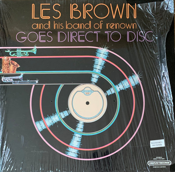 Les Brown And His Band Of Renown : Goes Direct To Disc (LP, Album, Ltd, gat)
