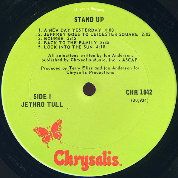 Jethro Tull : Stand Up (LP, Album, RP, W/ )