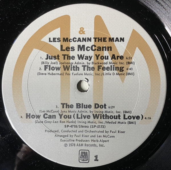 Les McCann : The Man (LP, Album, Pit)