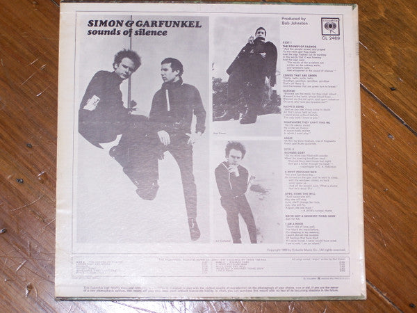 Simon & Garfunkel : Sounds Of Silence (LP, Album, Mono, RP)