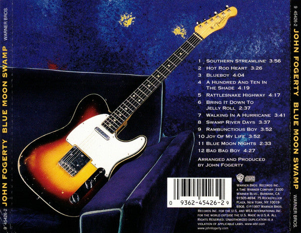 John Fogerty : Blue Moon Swamp (CD, Album, RE)