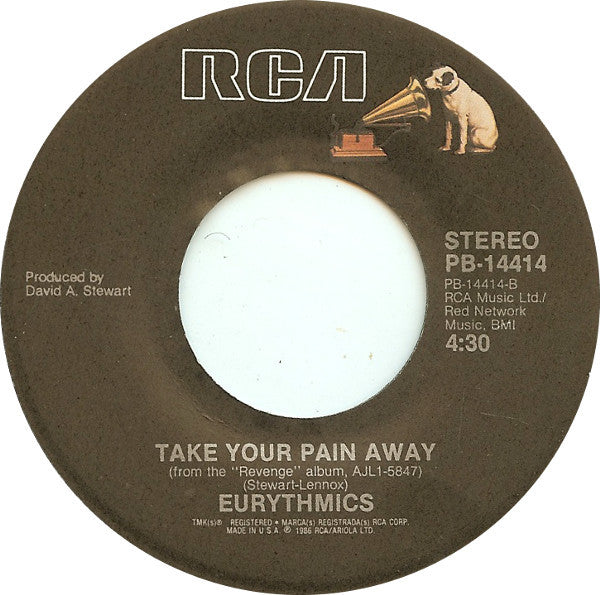 Eurythmics : Missionary Man (Edited Version) (7", Single, Styrene, Ind)