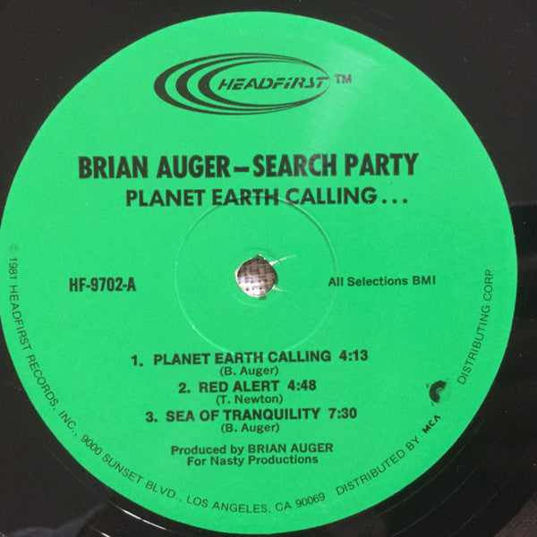 Brian Auger : Search Party (LP, Album)