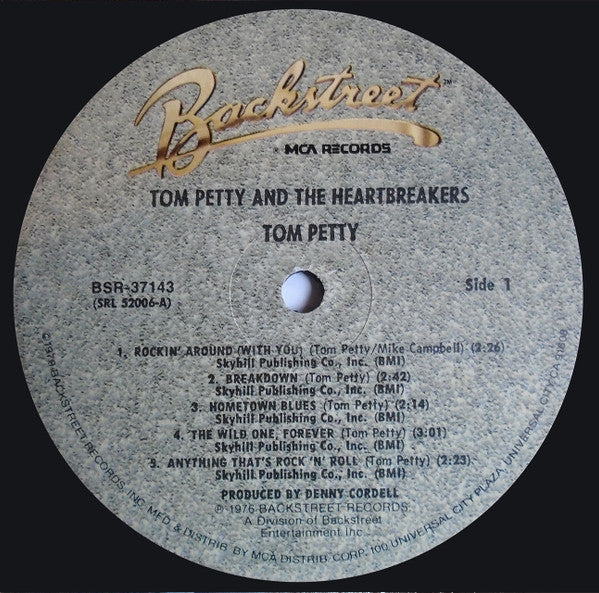 Tom Petty And The Heartbreakers : Tom Petty And The Heartbreakers (LP, Album, RE)