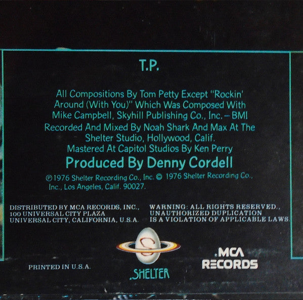 Tom Petty And The Heartbreakers : Tom Petty And The Heartbreakers (LP, Album, RE)