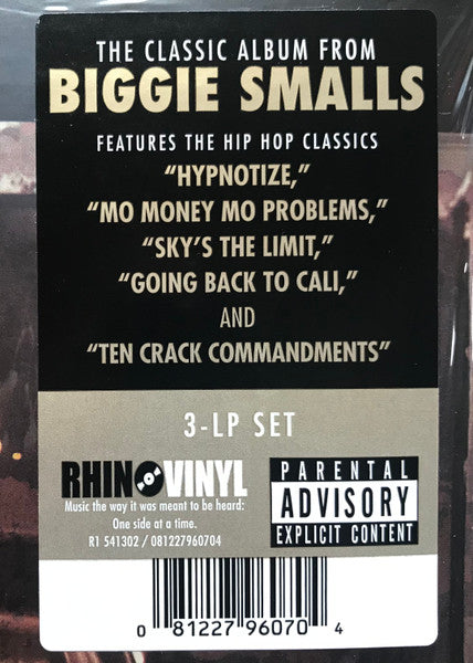 The Notorious B.I.G.* : Life After Death (3xLP, Album, RE)