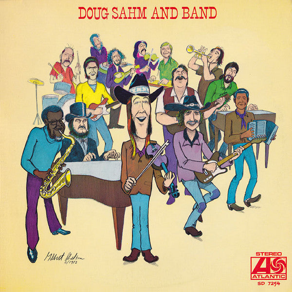 Doug Sahm And Band* : Doug Sahm And Band (LP, Album, PR )
