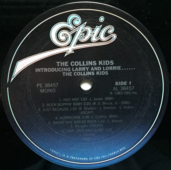 The Collins Kids : Introducing Larry And Lorrie (LP, Comp, Mono)