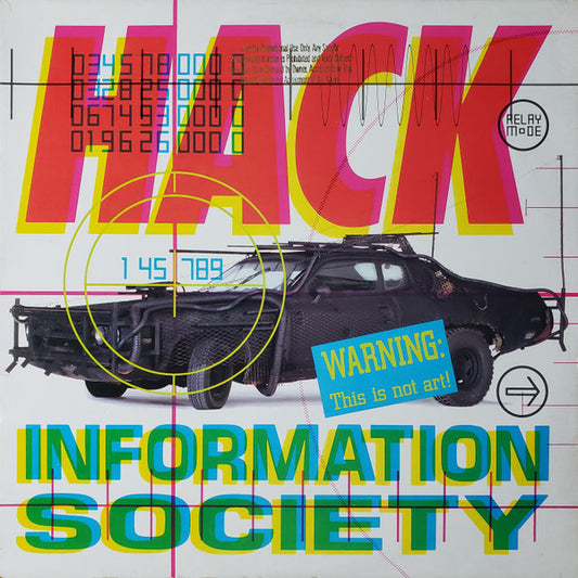 Information Society : Hack (LP, Album)