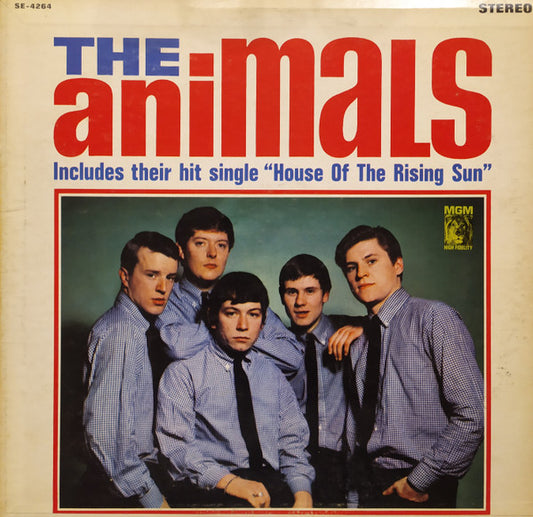 The Animals : The Animals (LP, Album, RE, Jac)