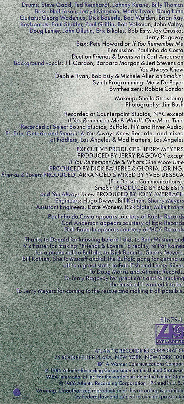 Gloria Loring : Gloria Loring (LP, Album, Spe)