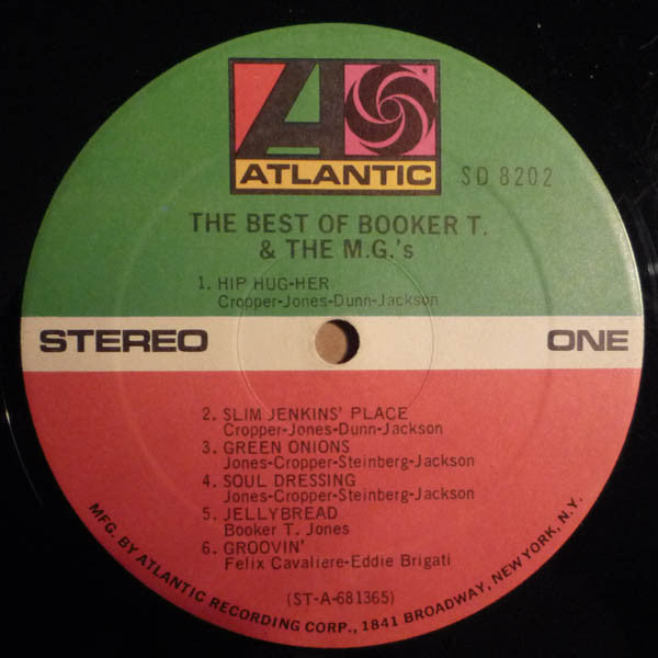 Booker T. & The MG's* : The Best Of Booker T. & The MG's (LP, Comp, Club, Pre)