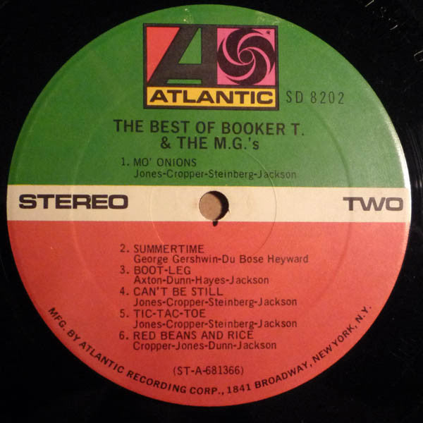 Booker T. & The MG's* : The Best Of Booker T. & The MG's (LP, Comp, Club, Pre)