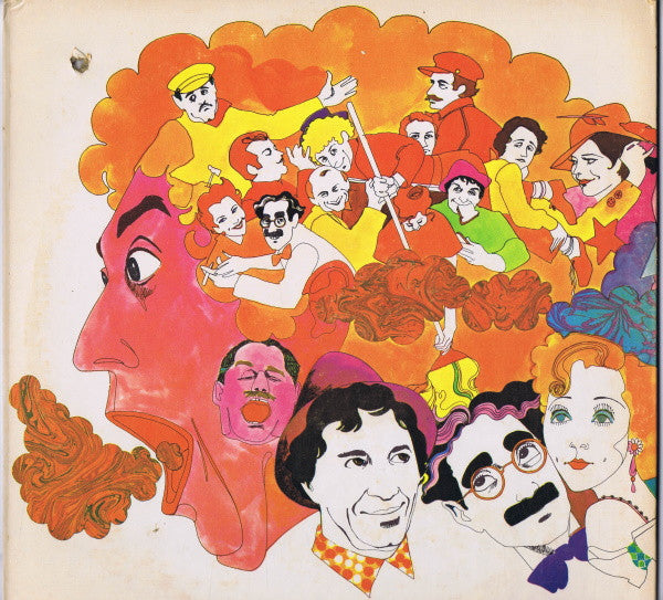 The Marx Brothers : The Original Voice Tracks From Their Greatest Movies (LP, Comp, Pin)
