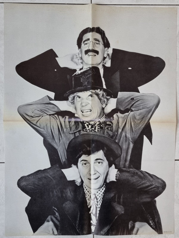The Marx Brothers : The Original Voice Tracks From Their Greatest Movies (LP, Comp, Pin)