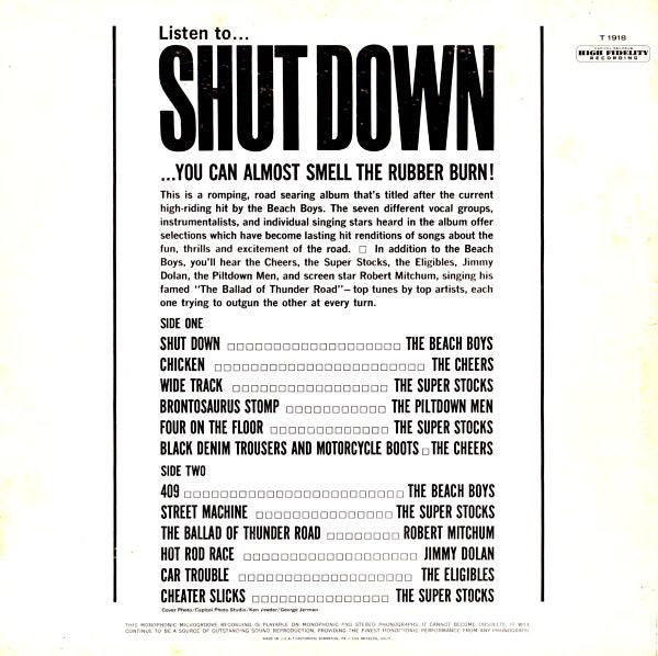 Various : Shut Down (LP, Comp, Mono, Los)