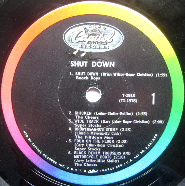 Various : Shut Down (LP, Comp, Mono, Los)