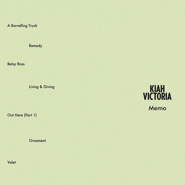 Kiah Victoria : Memo EP (12", EP)