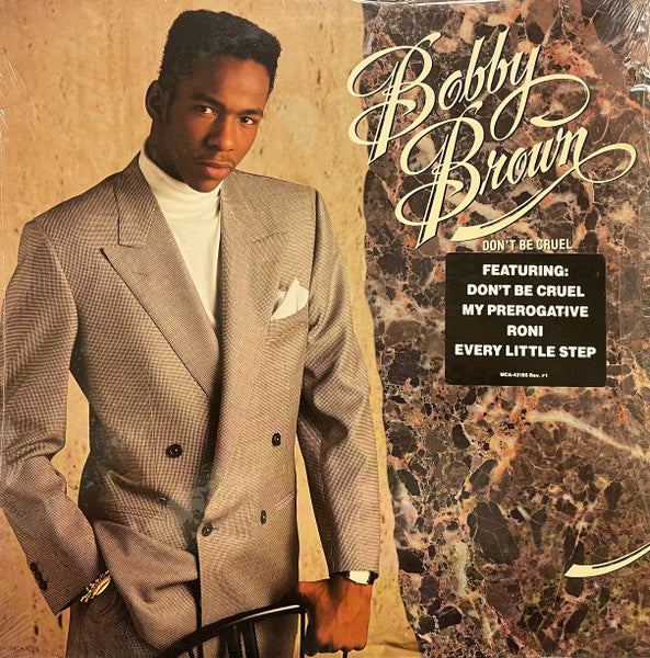 Bobby Brown : Don't Be Cruel (LP, Album, Pin)