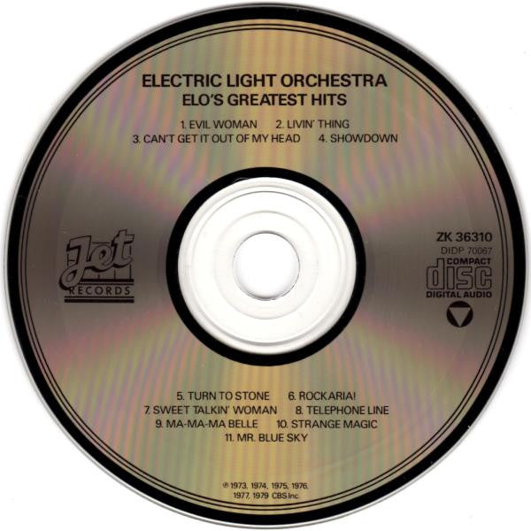 Electric Light Orchestra : ELO's Greatest Hits (CD, Comp)