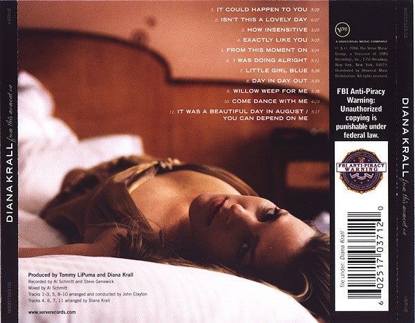 Diana Krall : From This Moment On (CD, Album)