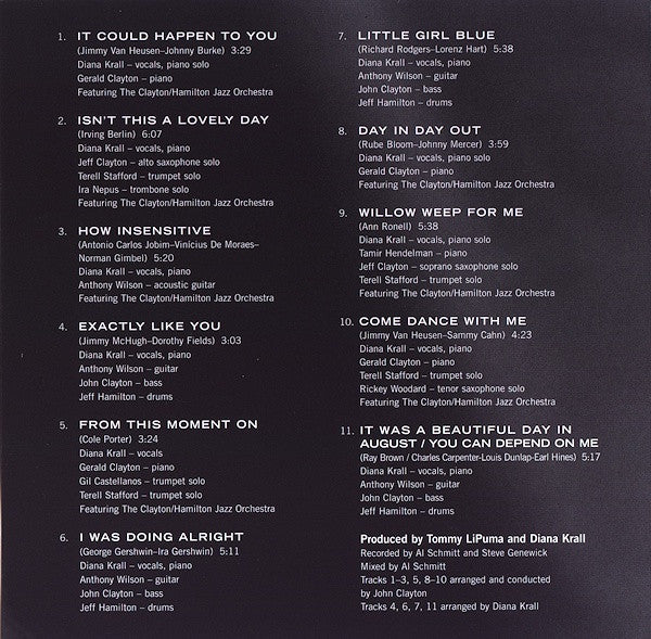 Diana Krall : From This Moment On (CD, Album)