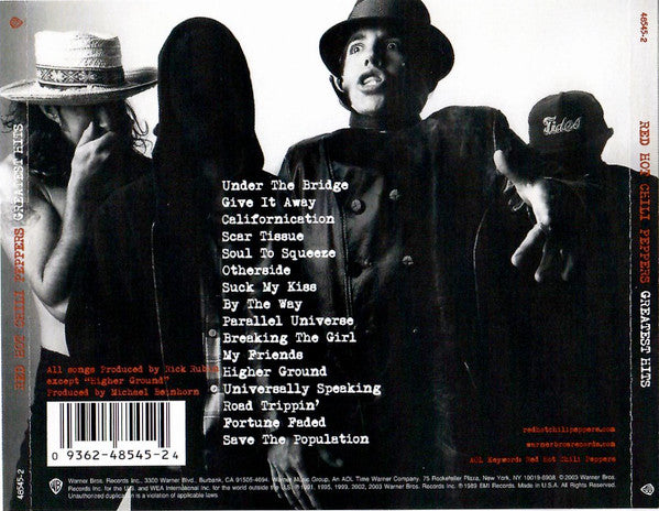 Red Hot Chili Peppers : Greatest Hits (CD, Comp, Copy Prot.)