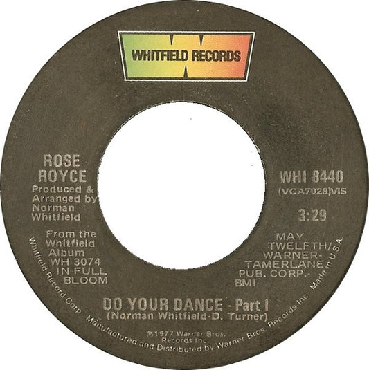 Rose Royce : Do Your Dance (7", Win)