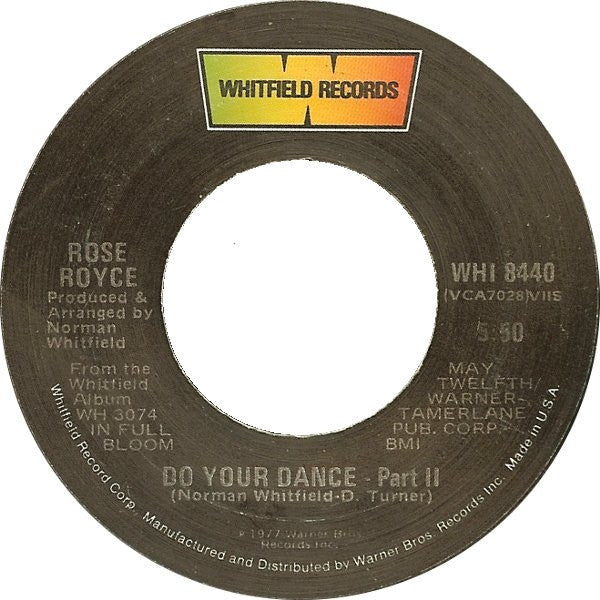 Rose Royce : Do Your Dance (7", Win)